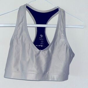 NOLI/ SILVER SPORTS BRA/ S🩶